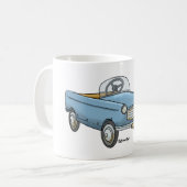 Mok met leuke peugeot 404 in retro look kaffeetasse (Vorderseite Links)