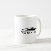 Mok Toyota Celica Kaffeetasse (VorderseiteRechts)