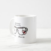 Mok voor besties kaffeetasse (Vorderseite Links)