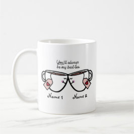 Mok voor besties kaffeetasse