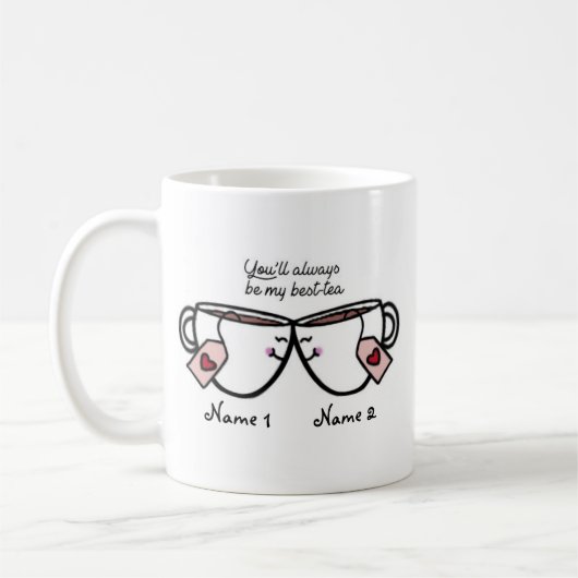 Mok voor besties kaffeetasse (Links)