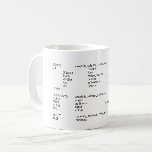 Mok voor nerds kaffeetasse (Vorderseite Links)