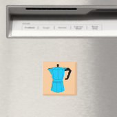 Moka Espresso Coffee Pot Magnet (In Situ (Geschirrspüler))