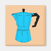 Moka Espresso Coffee Pot Magnet (Vorne)