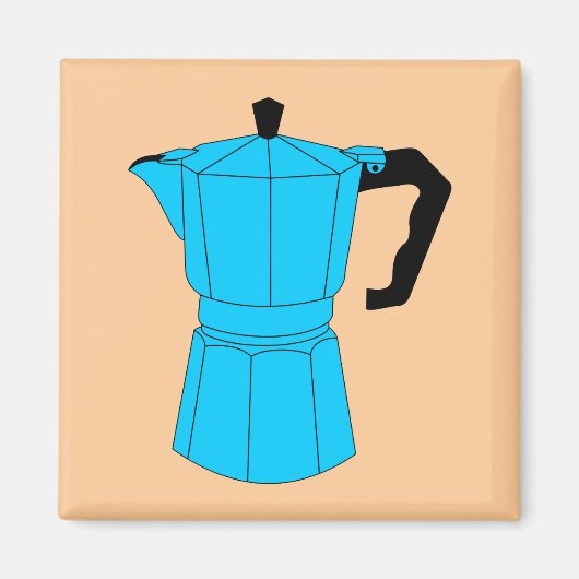 Moka Espresso Coffee Pot Magnet (Vorne)