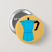 Moka Espresso-Kaffee-Topf Button (Vorne & Hinten)
