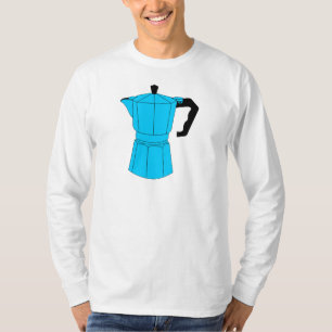 Moka Espresso-Kaffee-Topf T-Shirt