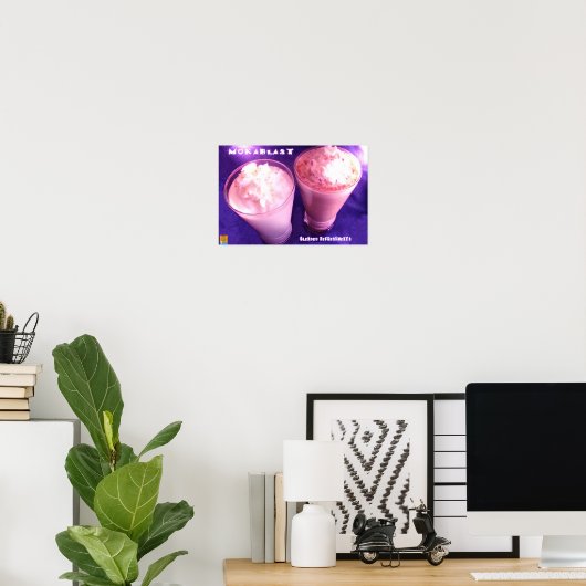 Mokablast Drinks Poster (Heimbüro)