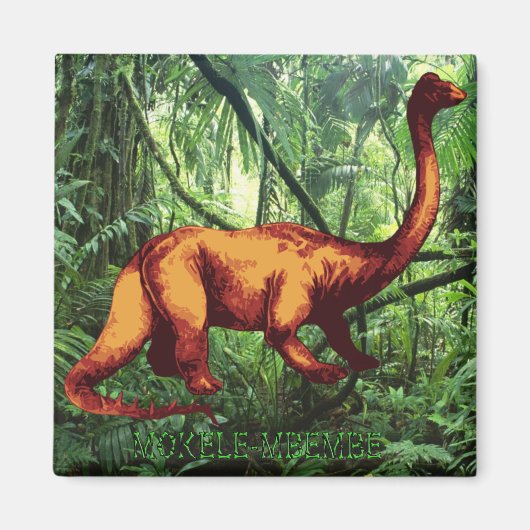 Mokele-mbembe-Magnet Magnet (Vorne)