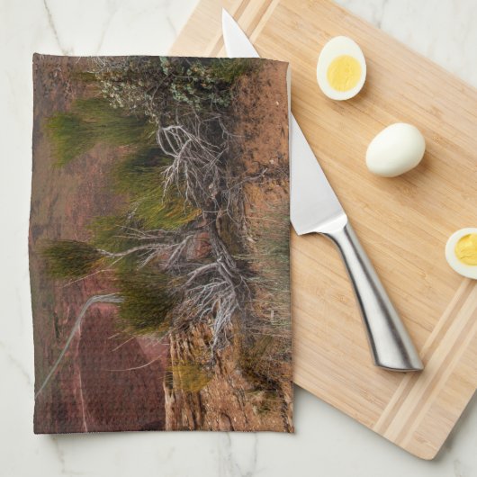 Moki Dugway Gewitter - Südutah Handtuch (Viertel Falte)