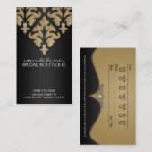 Mokka-Brown-Diamant-Damast-Verabredungs-Karten Terminkarte (Vorne/Hinten)