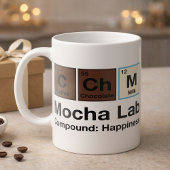 Mokka-Formel-Cafe-Humor-Rezept Kaffeetasse