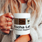Mokka-Formel-Cafe-Humor-Rezept Kaffeetasse