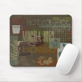 Mokka Joes Café-Zeichen Mousepad (Mit Mouse)
