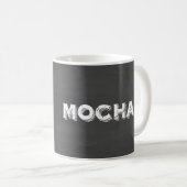 Mokka Kaffeetasse (VorderseiteRechts)