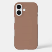 Mokka-Mousse Case-Mate iPhone Hülle (Rückseite)