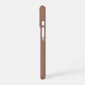 Mokka-Mousse iPhone 16 Hülle (Linke Seite)