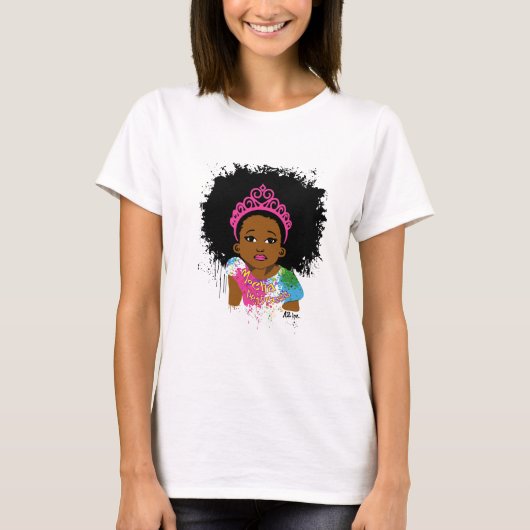 Mokka-Prinzessin T-Shirt (Vorderseite)