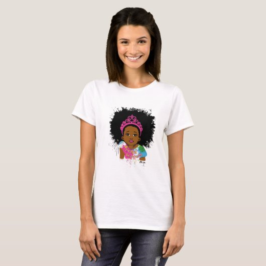 Mokka-Prinzessin T-Shirt (Vorne ganz)