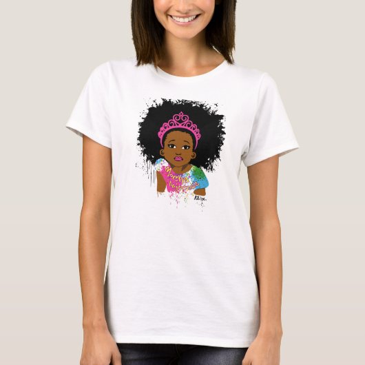 Mokka-Prinzessin T-Shirt (Vorderseite)