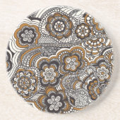 Mokka-Untersetzer Sandstein Untersetzer (Vorne)