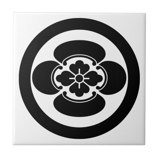 Mokko im Kreis Fliese (Vorderseite)