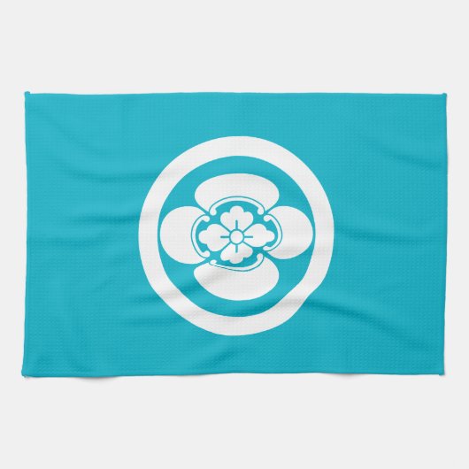 Mokko im Kreis Geschirrtuch (Horizontal)
