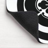 Mokko im Kreis Mousepad (Ecke)