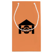 Mokko in der Hütte Kleine Geschenktüte (Rückseite)