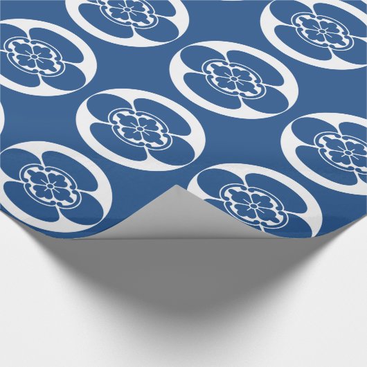 Mokko in Reiskuchen Geschenkpapier (Ecke)