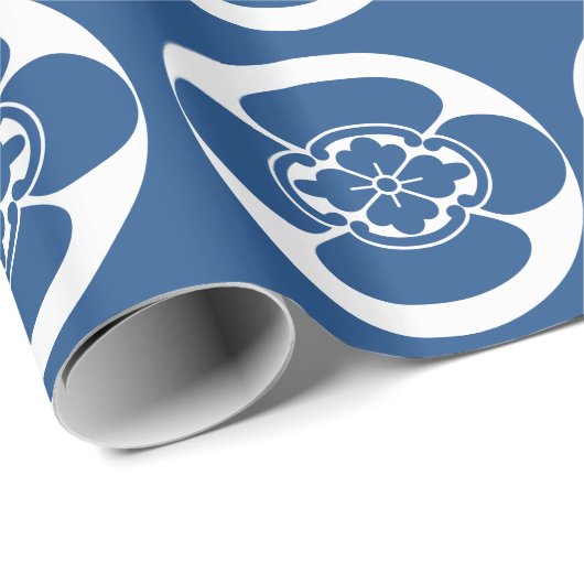 Mokko in Reiskuchen Geschenkpapier (Rolleneckpunkt)