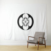 Mokko in Reiskuchen Wandteppich (Beispiel (Horizontal))