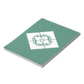 Mokko in Rhombus Notizblock (Rotiert)