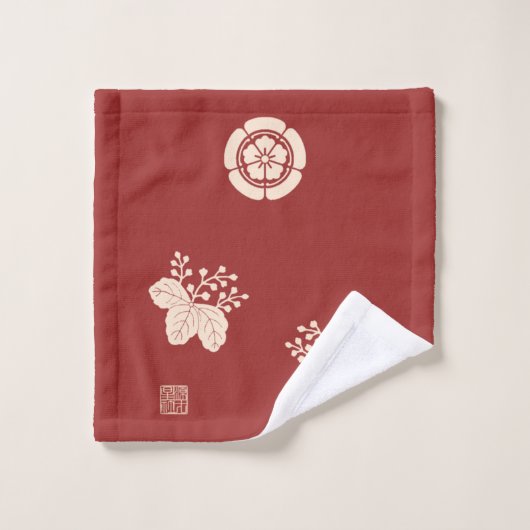 Mokkoukirimonhirasya-Jinbaori Badhandtuch Set (Waschlappen)