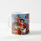 Moko Jumbies US Jungfrau Islands Flags St. Croix V Kaffeetasse (Vorderseite Links)