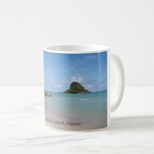 Mokoli'i Island Hawaii Tasse (VorderseiteRechts)
