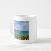 Moks weg vom Ufer von Lanikai Kaffeetasse (Vorderseite Links)