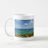 Moks weg vom Ufer von Lanikai Kaffeetasse (Links)