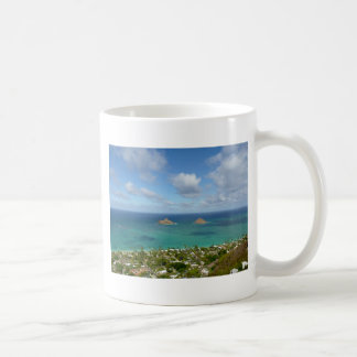 Moks weg vom Ufer von Lanikai Kaffeetasse