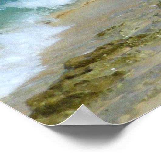 Mokuleia Beach, Hawaii Poster (Ecke)