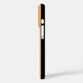 Mokuleia Hawaiian Imitats Wood Monogram Surfboard Case-Mate iPhone Hülle (Rückseite / Links)