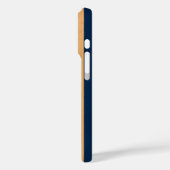 Mokuleia Hawaiian Imitats Wood Monogram Surfboard  Case-Mate iPhone Hülle (Rückseite / Links)