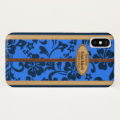 Mokuleia hawaiisches Imitat-hölzernes Case-Mate iPhone Hülle (Rückseite (Horizontal))