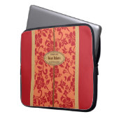 Mokuleia hawaiisches Imitat-hölzernes Laptopschutzhülle (Vorderseite Links)