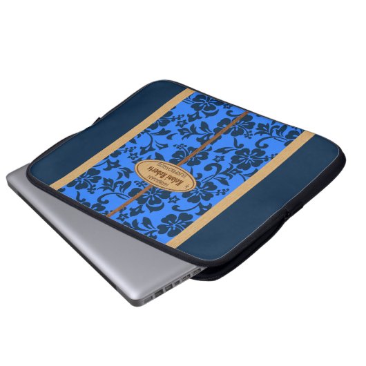 Mokuleia hawaiisches Imitat-hölzernes Laptopschutzhülle (Vorne Knopf)