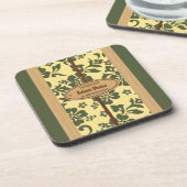 Mokuleia Surfboard Anpassbare Tiki-Bar-Untersetzer Getränkeuntersetzer (Linke Seite)