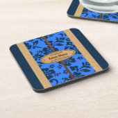 Mokuleia Surfboard Anpassbare Tiki-Bar-Untersetzer Getränkeuntersetzer (Linke Seite)