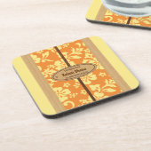 Mokuleia Surfboard Anpassbare Tiki-Bar-Untersetzer Untersetzer (Linke Seite)