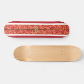 Mokuleia Vintages Surfbrett Skateboard (Horizontal)