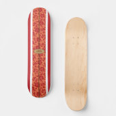 Mokuleia Vintages Surfbrett Skateboard (Vorderseite)